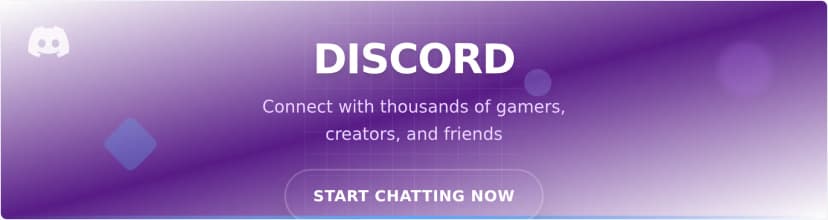 Discord Community Banner Template
