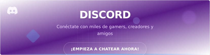 Plantilla de Banner para Comunidad de Discord