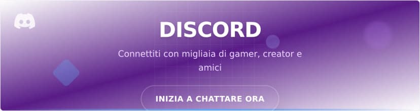 Modello Banner Community Discord