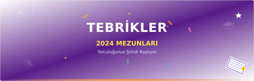 Mezuniyet Kutlama Afişi Şablonu