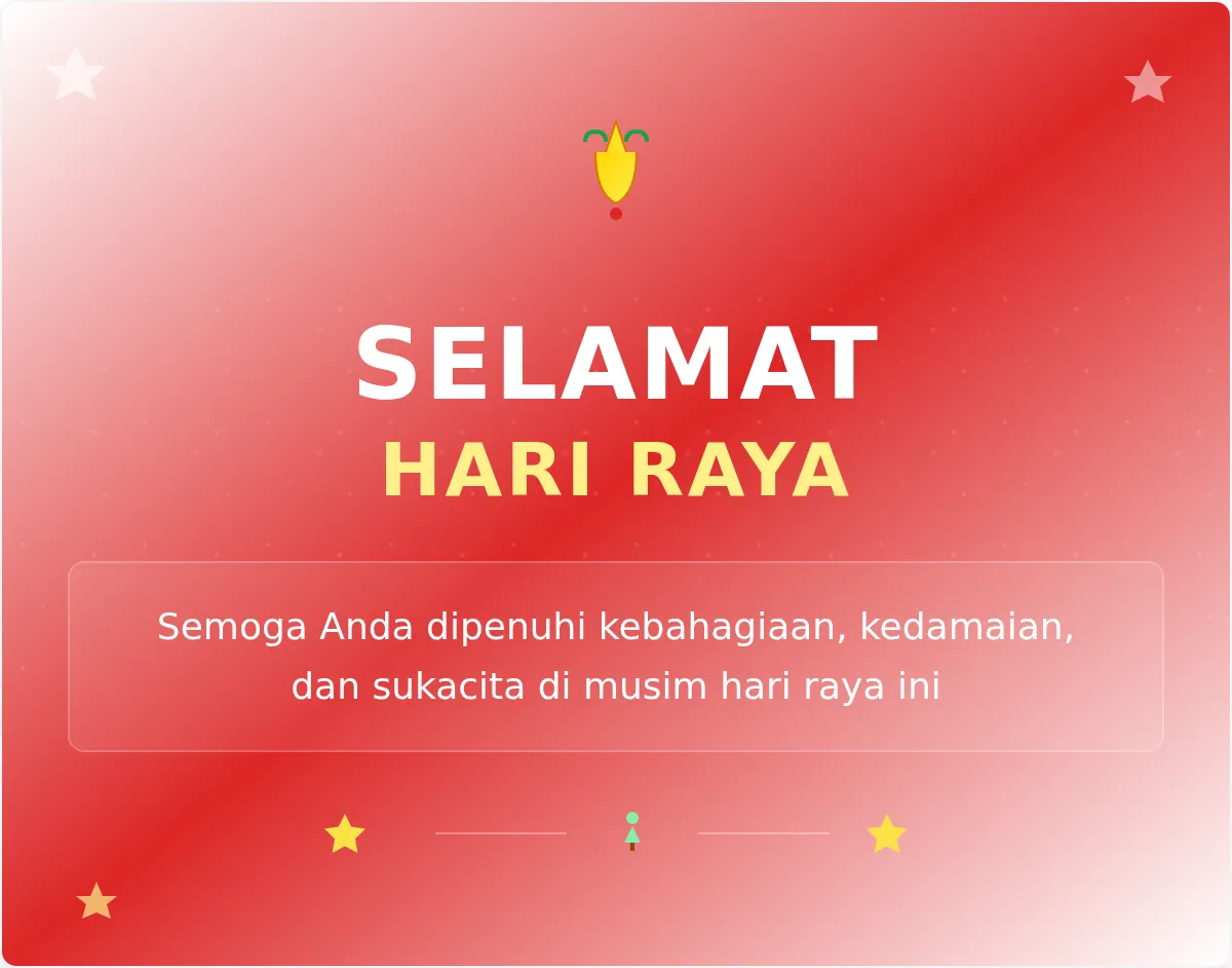 Template Banner Email Selamat Hari Raya