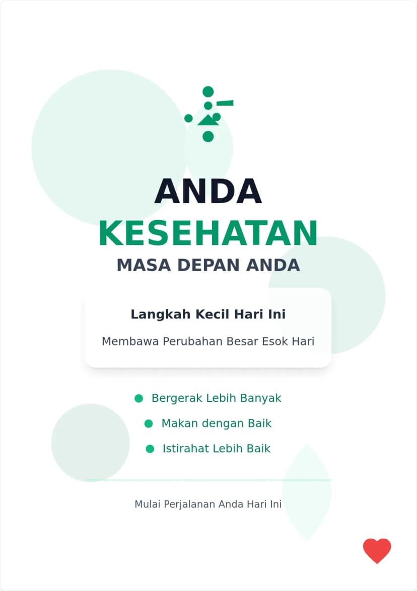 Poster Motivasi Kesehatan & Kebugaran