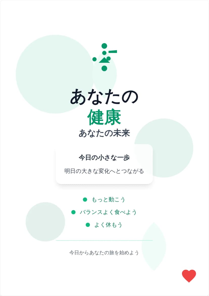 健康とウェルネスのモチベーションポスター