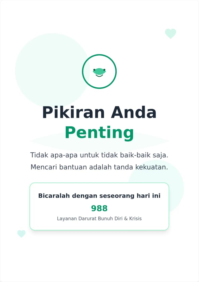 Template Poster Kesadaran Kesehatan Mental