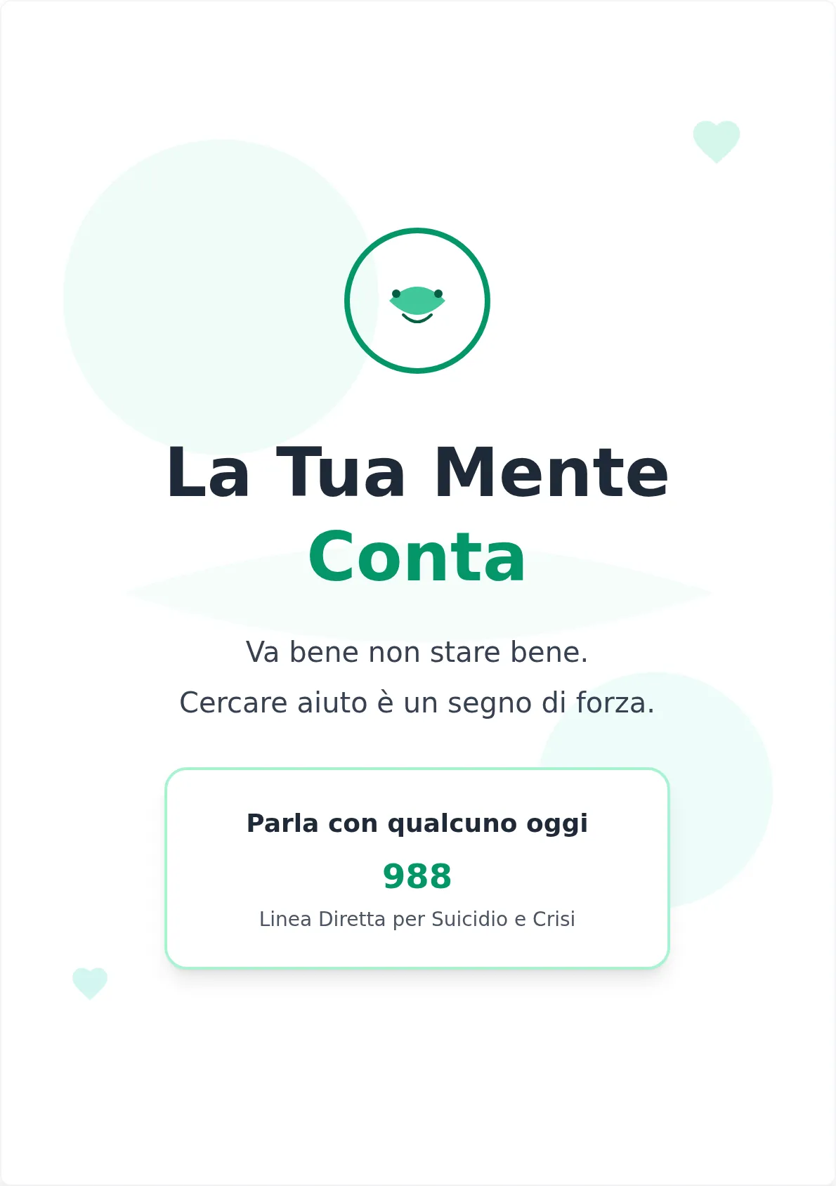Modello di Poster per la Sensibilizzazione sulla Salute Mentale