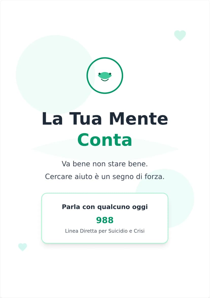 Modello di Poster per la Sensibilizzazione sulla Salute Mentale