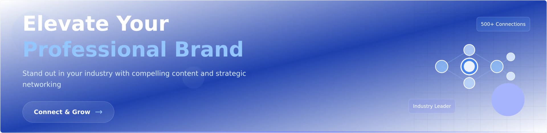 Professional LinkedIn Banner Template