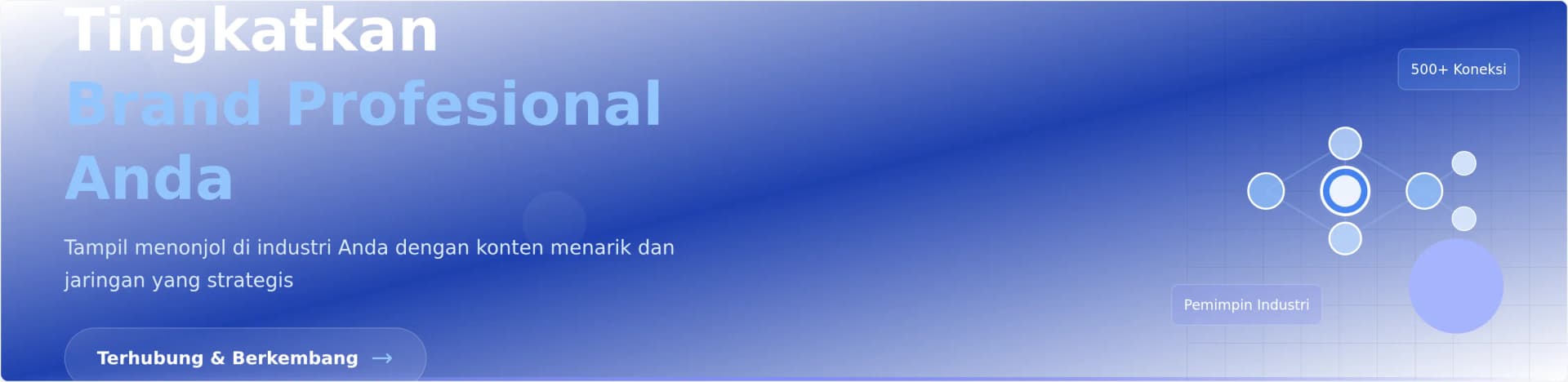 Template Banner LinkedIn Profesional