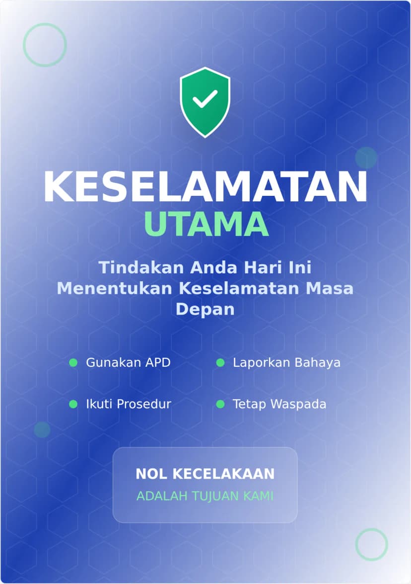 Poster Tempat Kerja Aman
