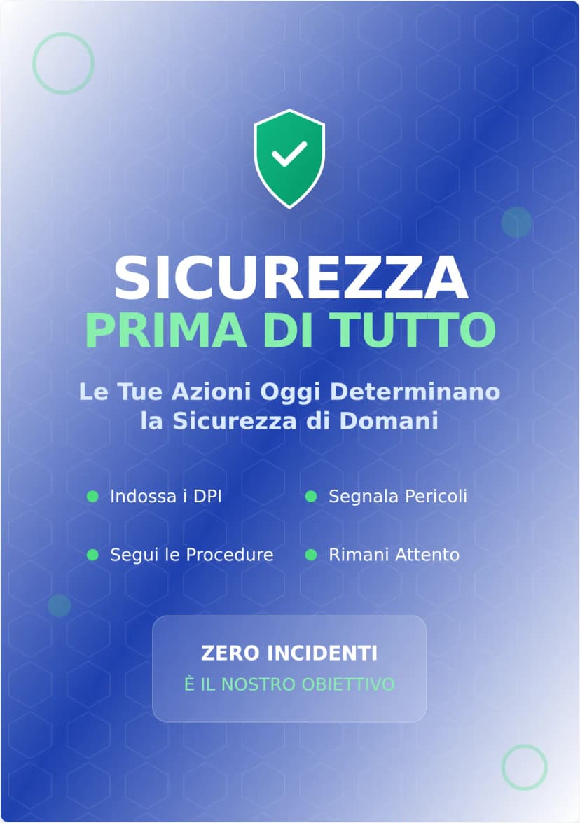 Poster Sicurezza sul Lavoro